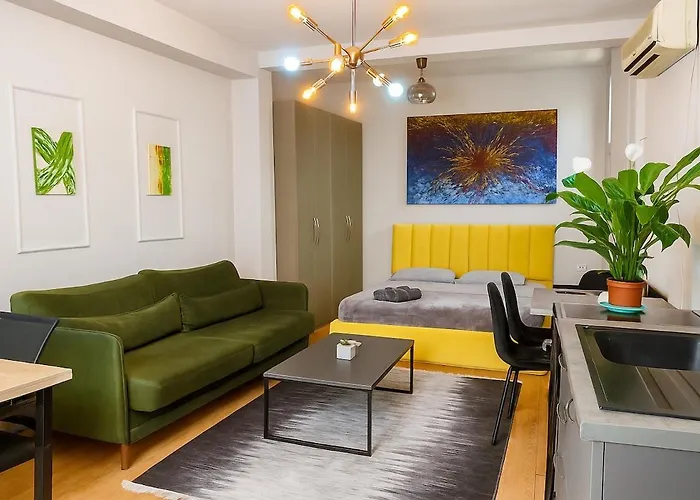 Cheerful Studio With A Warm Vibe